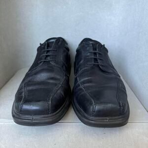 ECCO Men's sz 10 10.5 (44) Helsinki Bicycle Oxford Tie Black